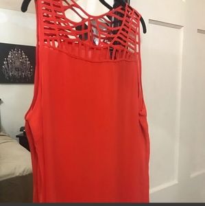 Beautiful Red torrid blouse